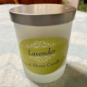 Sound Shore Candle Company Lavender Scented Candle New